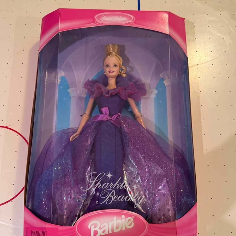Sparkle Beauty Barbie 1997 Special Edition Mattel #17251 Purple Evening Gown